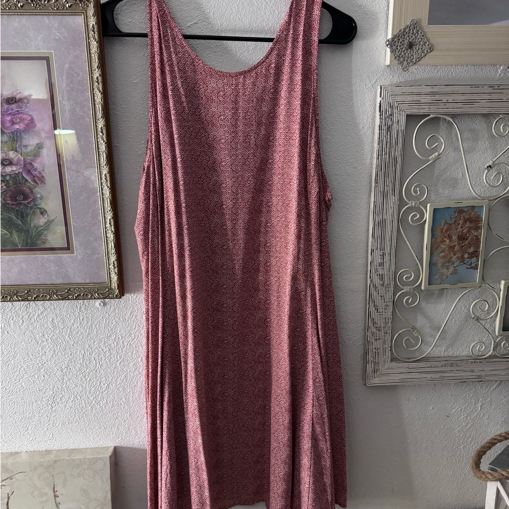 Old Navy Pink Sleeveless Dress